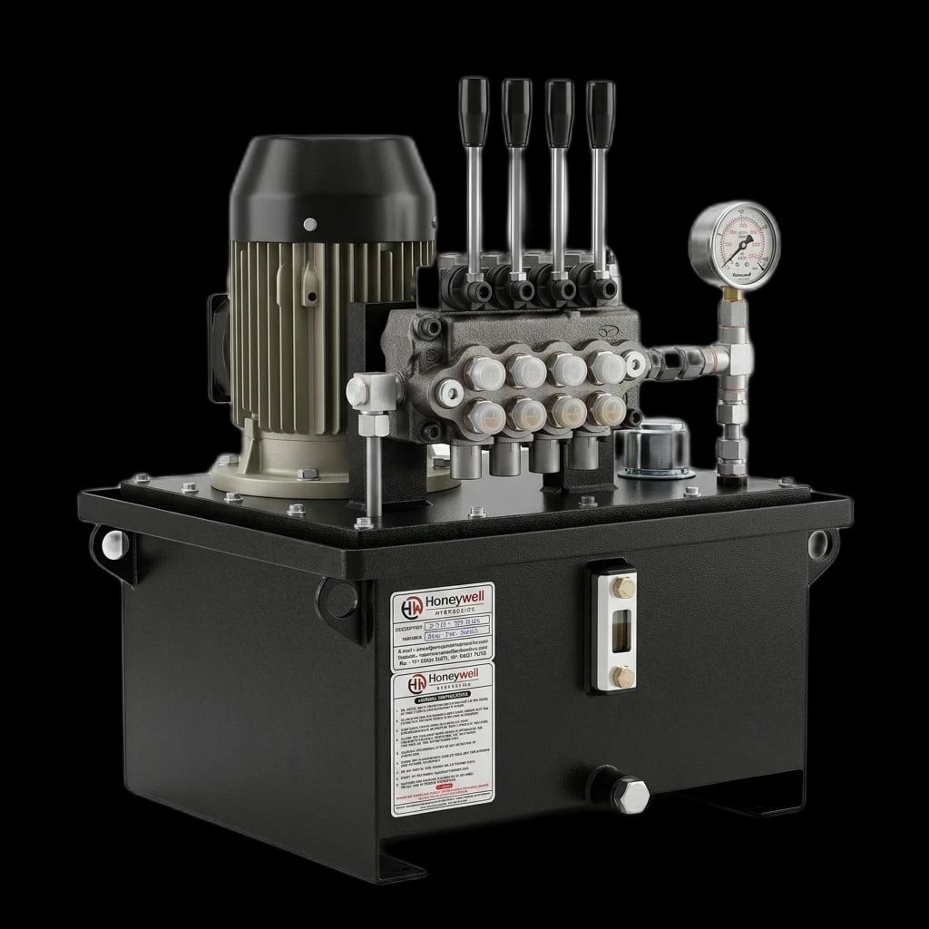 Hand Lever Hydraulic Power Pack Hand lever operated hydraulic power pack for manual control